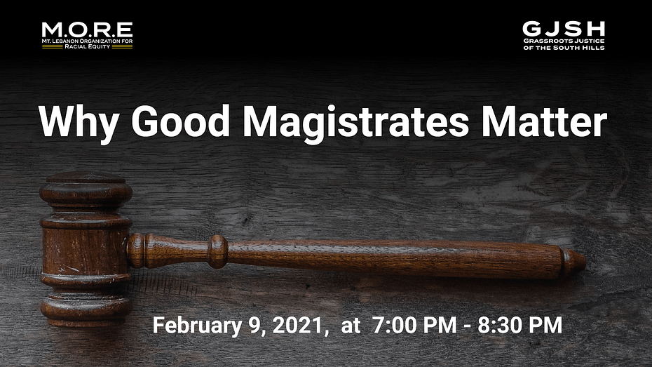 Why Good Magistrates Matter