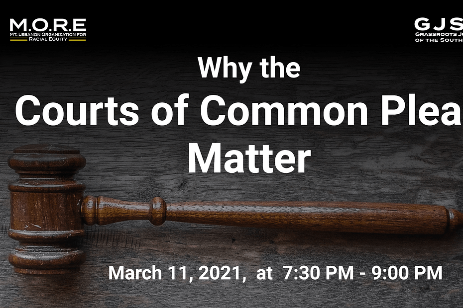 Why the Courts of Common Pleas Matter